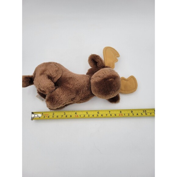 Vintage Dakin Moose Sitting Plush Toy Stuffed Animal Antlers Elk 9" - Picture 7 of 7